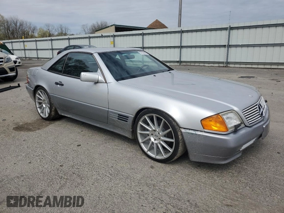 1994 Mercedes-Benz SL 5.0L with VIN WDBFA67E2RF092684, listed as a Copart auction lot 53232845 with 81,932 mi miles and Clean title. Bid and sale history available at DreamBid. Image 4.