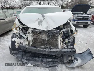 2016 Toyota Sienna Ltd with VIN 5TDDK3DC7GS132956, listed as a Copart auction lot 89190975 with 0 mi miles and Salvage Title. Bid and sale history available at carsss.com. Image 5.