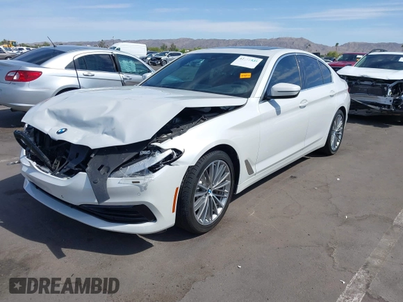 2020 BMW 5 Series 530i with VIN WBAJR3C04LCE17647, listed as a IAAI auction lot 42181535 with 42,265 mi miles and . Bid and sale history available at DreamBid. Image 2.