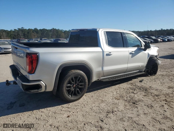2021 GMC Sierra 1500 Elevation with VIN 3GTU9CET6MG198323, listed as a Copart auction lot 87413764 with 70,484 mi miles and Salvage Title. Bid and sale history available at carsss.com. Image 3.