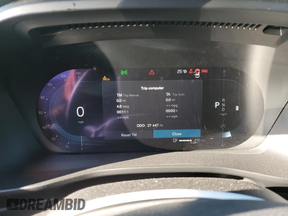 2023 Volvo XC40 Plus Bright Theme с VIN YV4L12UN8P2913418, выставлен на аукционе Copart как лот 88422125 с пробегом 27 447 миль миль и Списание • Salvage title. История ставок и продаж доступна на DreamBid. Изображение 9.