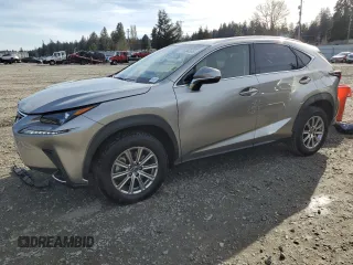 2021 Lexus NX with VIN JTJDARBZ7M5035395, listed as a Copart auction lot 50684005 with 56,478 mi miles and Salvage Title. Bid and sale history available at carsss.com. Image 1.
