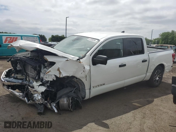 2023 Nissan Titan SV с VIN 1N6AA1EE2PN111512, выставлен на аукционе Copart как лот 57320295 с пробегом 38 921 миль миль и Списание • Salvage title. История ставок и продаж доступна на DreamBid. Изображение 1.