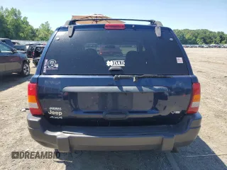 2004 Jeep Grand Cherokee Laredo with VIN 1J4GW48N34C425845, listed as a Copart auction lot 61200555 with 133,664 mi miles and Clean title. Bid and sale history available at DreamBid. Image 6.