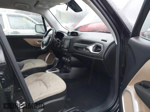 2015 Jeep Renegade Latitude with VIN ZACCJBBT0FPB47113, listed as a IAAI auction lot 41493849 with 116,197 mi miles and . Bid and sale history available at DreamBid. Image 5.