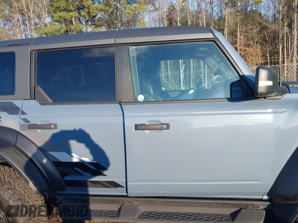 2023 Ford Bronco Raptor with VIN 1FMEE5JR6PLB23226, listed as a IAAI auction lot 41540365 with 14,619 mi miles. Bid and sale history available at carsss.com. Image 14.