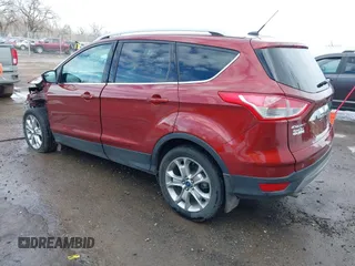 2014 Ford Escape Titanium with VIN 1FMCU9J92EUE01077, listed as a IAAI auction lot 41642337 with 26,002 mi miles. Bid and sale history available at carsss.com. Image 3.