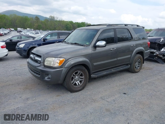 2007 Toyota Sequoia Limited with VIN 5TDBT48A57S292630, listed as a IAAI auction lot 42123231 with 245,692 mi miles and . Bid and sale history available at DreamBid. Image 2.