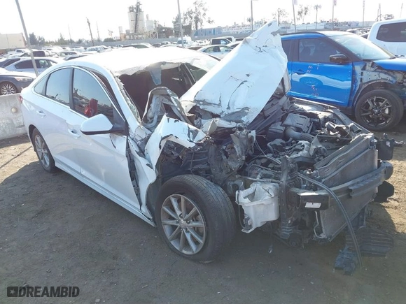 2019 Hyundai Sonata SE with VIN 5NPE24AF3KH738066, listed as a IAAI auction lot 41568251 with 100,688 mi miles. Bid and sale history available at carsss.com. Image 1.