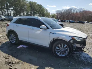 2020 Infiniti QX50 Luxe z VIN 3PCAJ5M30LF113018, wystawiony jako Copart lot #50584085 z przebiegiem 54 809 mil mil oraz Szkody całkowita. Historia ofert i sprzedaży dostępna na DreamBid. Obrazek 4.