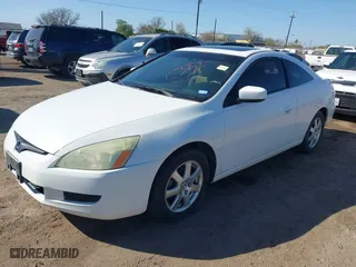 2005 Honda Accord Cpe LX V6 SE with VIN 1HGCM82475A017641, listed as a IAAI auction lot 41649960 with 177,863 mi miles. Bid and sale history available at carsss.com. Image 2.