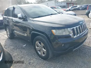 2013 Jeep Grand Cherokee Limited with VIN 1C4RJEBGXDC520609, listed as a IAAI auction lot 41493503 with 173,020 mi miles. Bid and sale history available at carsss.com. Image 1.