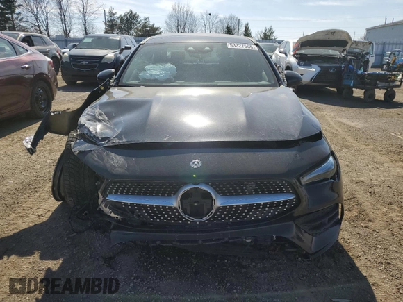 2020 Mercedes-Benz CLA 250 with VIN WDD5J4HB7LN068406, listed as a Copart auction lot 53327505 with 96,726 mi miles and Salvage title. Bid and sale history available at DreamBid. Image 5.
