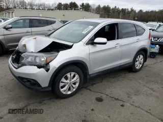 2013 Honda CR-V EX with VIN 2HKRM4H50DH664357, listed as a Copart auction lot 47644285 with 189,523 mi miles and Salvage Title. Bid and sale history available at carsss.com. Image 1.