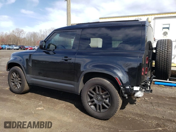 2023 Land Rover Defender S with VIN SALEJ6EX0P2173858, listed as a Copart auction lot 52773365 with 30,768 mi miles and Salvage title. Bid and sale history available at DreamBid. Image 2.