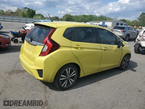 2017 Honda Fit EX with VIN JHMGK5H77HS001720, listed as a Copart auction lot 55964595 with Not provided miles and Salvage title. Bid and sale history available at DreamBid. Image 3.