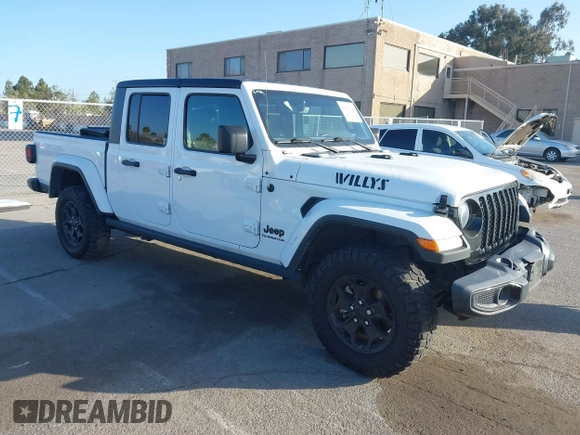 2022 Jeep Gladiator Texas Trail with VIN 1C6HJTAG4NL149537, listed as a IAAI auction lot 41947122 with 43,938 mi miles. Bid and sale history available at carsss.com. Image 1.