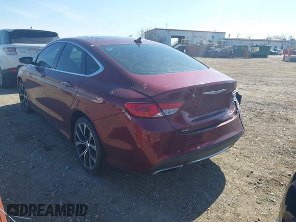 2015 Chrysler 200 C z VIN 1C3CCCEG8FN598172, wystawiony jako IAAI lot #42077144 z przebiegiem 130 717 mil mil oraz . Historia ofert i sprzedaży dostępna na DreamBid. Obrazek 3.