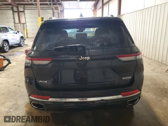 2022 Jeep Grand Cherokee Overland с VIN 1C4RJHDG8N8588345, выставлен на аукционе Copart как лот 49529885 с пробегом 64 061 миль миль и Списание • Salvage title. История ставок и продаж доступна на DreamBid. Изображение 6.