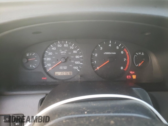 2000 Nissan Frontier XE with VIN 1N6ED26T8YC349616, listed as a Copart auction lot 85468524 with 207,578 mi miles and Salvage title. Bid and sale history available at DreamBid. Image 9.