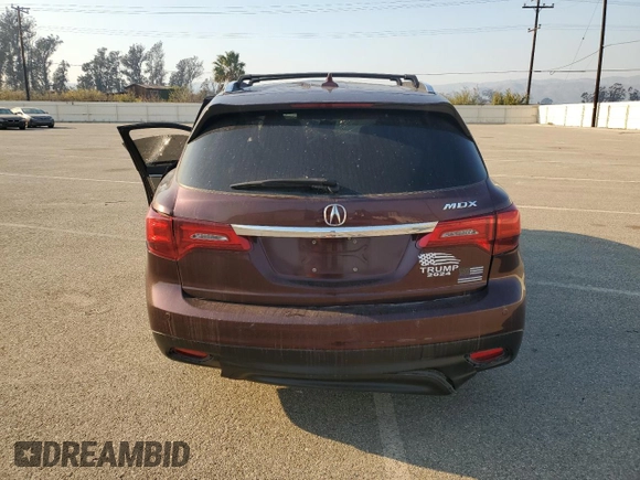 2014 Acura MDX Advance z VIN 5FRYD3H87EB019980, wystawiony jako Copart lot #78949984 z przebiegiem Nie podano mil oraz Szkoda całkowita • Salvage title. Historia ofert i sprzedaży dostępna na DreamBid. Obrazek 6.