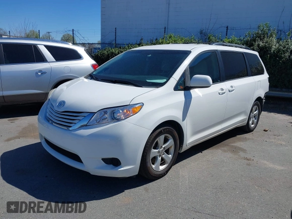 2016 Toyota Sienna LE AAS with VIN 5TDKK3DC0GS718129, listed as a IAAI auction lot 41818130 with 145,863 mi miles. Bid and sale history available at carsss.com. Image 19.