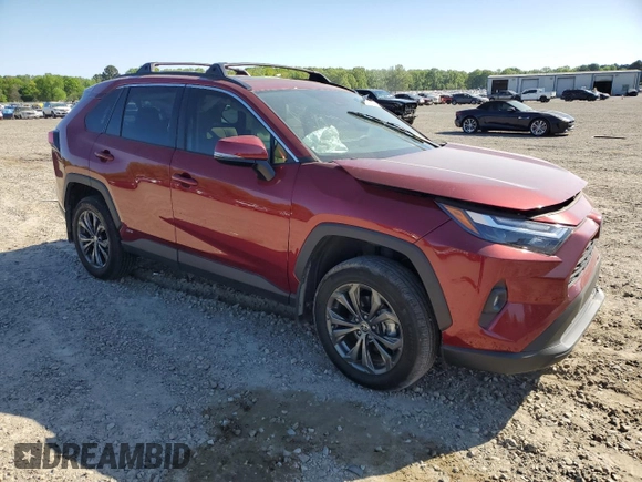 2024 Toyota RAV4 Hybrid XLE Premium with VIN 4T3B6RFV0RU141593, listed as a Copart auction lot 52819155 with 35,589 mi miles and Salvage Title. Bid and sale history available at DreamBid. Image 4.