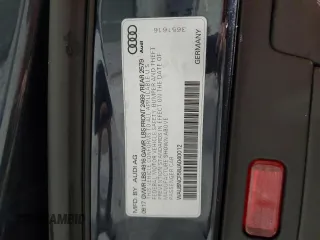 2018 Audi A5 Sportback Premium Plus with VIN WAUBNCF58JA040012, listed as a Copart auction lot 53456135 with 157,627 mi miles and Salvage Title. Bid and sale history available at carsss.com. Image 12.
