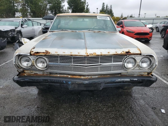 1965 Chevrolet El Camino z VIN 136805Z155215, wystawiony jako Copart lot #44055505 z przebiegiem 64 290 mil mil oraz Nie do naprawy • Non repairable. Historia ofert i sprzedaży dostępna na DreamBid. Obrazek 5.