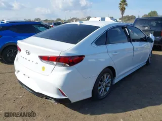 2019 Hyundai Sonata SE with VIN 5NPE24AF3KH738066, listed as a IAAI auction lot 41568251 with 100,688 mi miles. Bid and sale history available at carsss.com. Image 4.