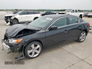 2014 Acura ILX Tech Pkg with VIN 19VDE1F78EE003684, listed as a Copart auction lot 53689565 with 123,676 mi miles and Salvage Title. Bid and sale history available at carsss.com. Image 1.