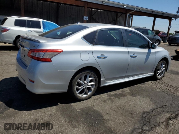 2014 Nissan Sentra SV with VIN 3N1AB7APXEY313737, listed as a Copart auction lot 63610815 with 108,297 mi miles and Clean title. Bid and sale history available at DreamBid. Image 3.
