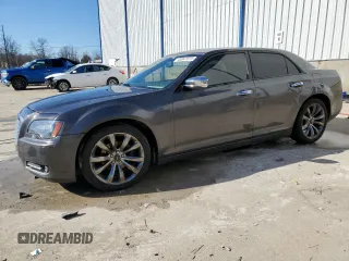 2014 Chrysler 300 with VIN 2C3CCABG4EH280274, listed as a Copart auction lot 43047075 with 107,333 mi miles and Salvage Title. Bid and sale history available at carsss.com. Image 1.