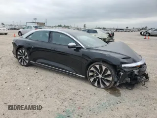 2022 Lucid Air Grand Touring z VIN 50EA1GBA9NA004271, wystawiony jako Copart lot #46615513 z przebiegiem Nie podano mil oraz Szkody całkowita. Historia ofert i sprzedaży dostępna na DreamBid. Obrazek 4.