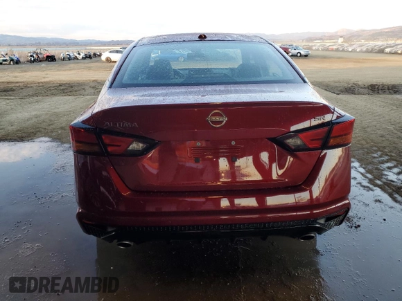 2025 Nissan Altima SR with VIN 1N4BL4CVXSN316452, listed as a Copart auction lot 83030364 with 2,494 mi miles and Clean Title. Bid and sale history available at DreamBid. Image 6.