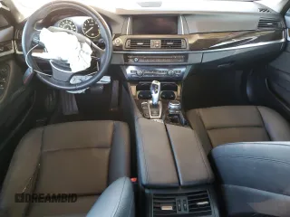 2015 BMW 5 Series 528i with VIN WBA5A5C52FD519802, listed as a Copart auction lot 46165805 with 88,458 mi miles and Salvage Title. Bid and sale history available at DreamBid. Image 8.