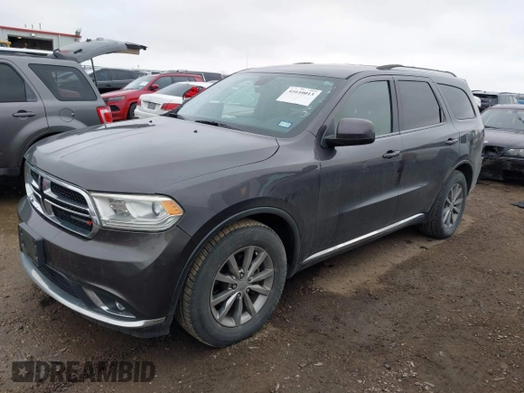 2017 Dodge Durango SXT z VIN 1C4RDHAG8HC724518, wystawiony jako IAAI lot #41610013 z przebiegiem 131 213 mil mil oraz . Historia ofert i sprzedaży dostępna na DreamBid. Obrazek 2.