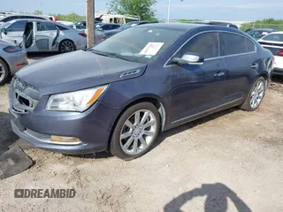 2014 Buick LaCrosse Premium I with VIN 1G4GD5G32EF140549, listed as a IAAI auction lot 41971535 with 1 mi miles. Bid and sale history available at carsss.com. Image 2.