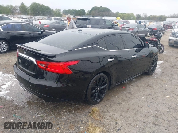 2017 Nissan Maxima SV with VIN 1N4AA6AP1HC445508, listed as a IAAI auction lot 40811202 with 105,072 mi miles and . Bid and sale history available at DreamBid. Image 4.