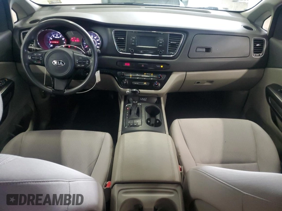2016 Kia Sedona LX with VIN KNDMB5C19G6149219, listed as a Copart auction lot 56276285 with 194,393 mi miles and Clean Title. Bid and sale history available at DreamBid. Image 8.