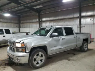 2014 Chevrolet Silverado 1500 LTZ with VIN 3GCPCSEJ8EG533235, listed as a Copart auction lot 84555194 with 203,119 mi miles and Salvage Title. Bid and sale history available at DreamBid. Image 1.