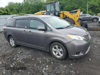 2016 Toyota Sienna LE AAS с VIN 5TDKK3DCXGS701628, выставлен на аукционе Copart как лот 60651765 с пробегом 93 224 миль миль и Чистый • Clean title. История ставок и продаж доступна на DreamBid. Изображение 4.