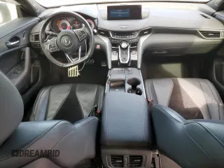 2021 Acura TLX w/A-Spec Package with VIN 19UUB5F54MA012441, listed as a Copart auction lot 86697494 with 40,859 mi miles and Salvage Title. Bid and sale history available at carsss.com. Image 8.
