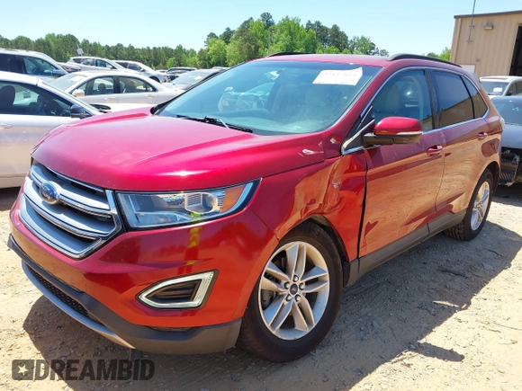 2016 Ford Edge SEL z VIN 2FMPK3J85GBB02767, wystawiony jako IAAI lot #42137623 z przebiegiem 106 112 mil mil oraz . Historia ofert i sprzedaży dostępna na DreamBid. Obrazek 2.
