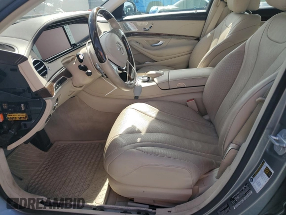 2014 Mercedes-Benz S-Class S 550 with VIN WDDUG8CB4EA055759, listed as a Copart auction lot 52003055 with 0 mi miles and Salvage Title. Bid and sale history available at carsss.com. Image 7.