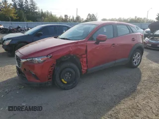 2021 Mazda CX-3 Touring z VIN JM1DKFC71M1500997, wystawiony jako Copart lot #75393484 z przebiegiem 51 995 mil mil oraz Czysty tytuł • Clean title. Historia ofert i sprzedaży dostępna na DreamBid. Obrazek 1.