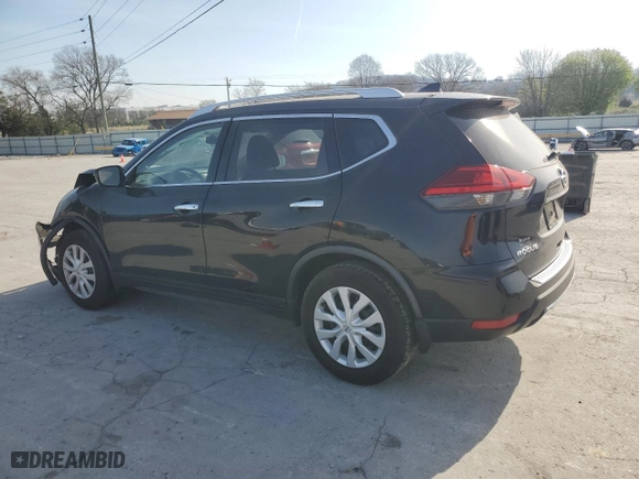 2017 Nissan Rogue S with VIN JN8AT2MTXHW387455, listed as a Copart auction lot 51064605 with 143,947 mi miles and Salvage Title. Bid and sale history available at carsss.com. Image 2.