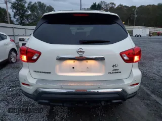 2018 Nissan Pathfinder Platinum with VIN 5N1DR2MMXJC616722, listed as a Copart auction lot 79329804 with 106,343 mi miles and Salvage title. Bid and sale history available at DreamBid. Image 6.