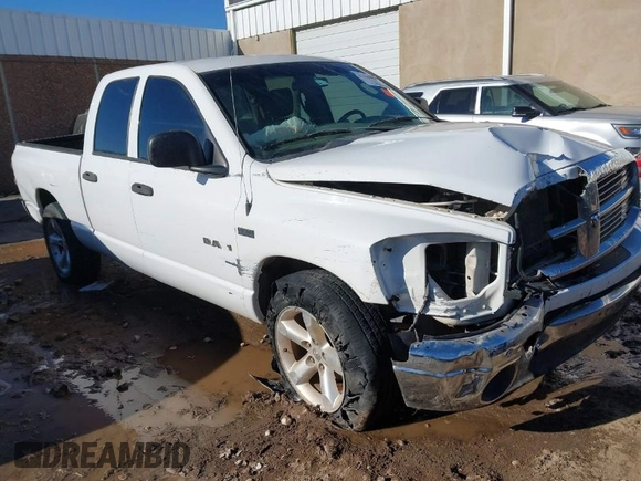 2008 Dodge 1500 SLT with VIN 1D7HA18268J225949, listed as a IAAI auction lot 41395990 with 185,162 mi miles and . Bid and sale history available at DreamBid. Image 1.