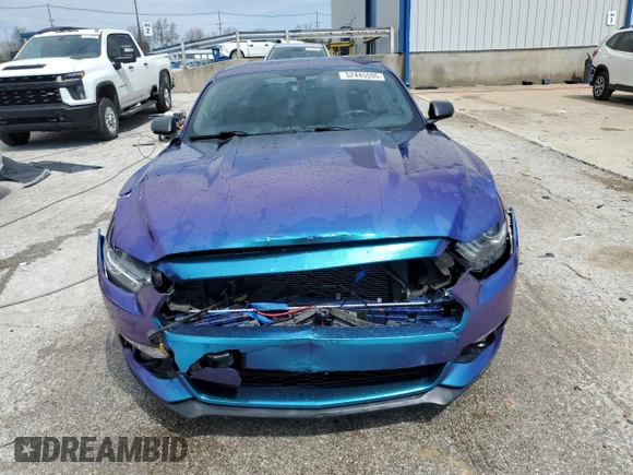 2016 Ford Mustang EcoBoost with VIN 1FA6P8TH2G5305315, listed as a Copart auction lot 52445595 with 96,877 mi miles and Salvage Title. Bid and sale history available at carsss.com. Image 5.